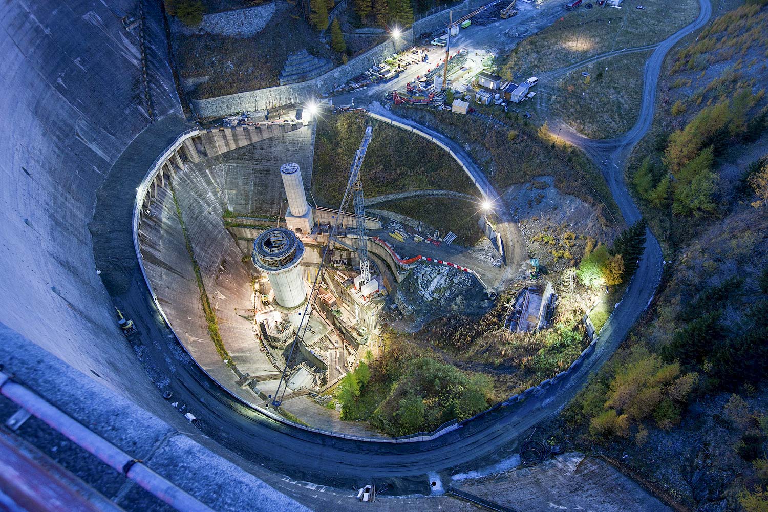 Diga di Beauregard Gruppo CVA Energia idroelettrica